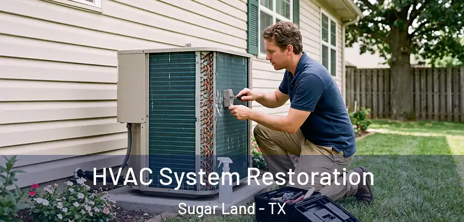  HVAC System Restoration Sugar Land - TX