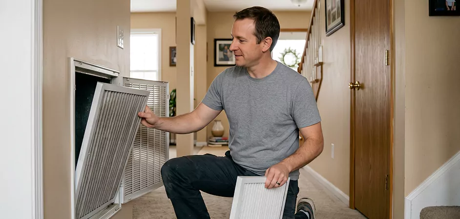 AC Air Filter Replacement in Sugar Land, TX