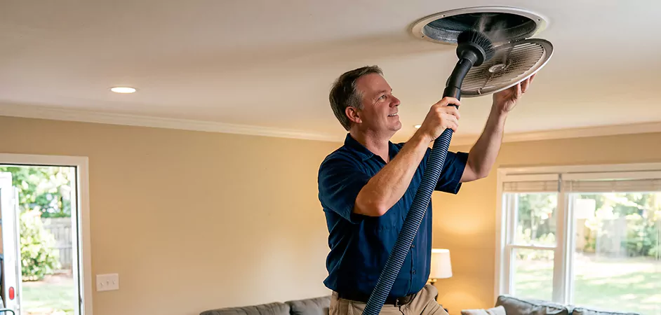 Residential Air Vent Cleaning in Sugar Land, TX