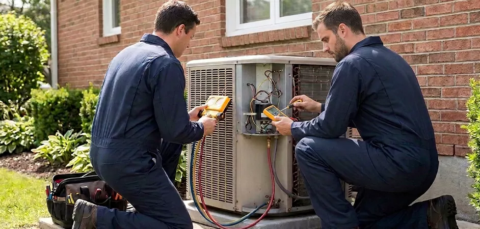 Heat Pump Inspection in Sugar Land